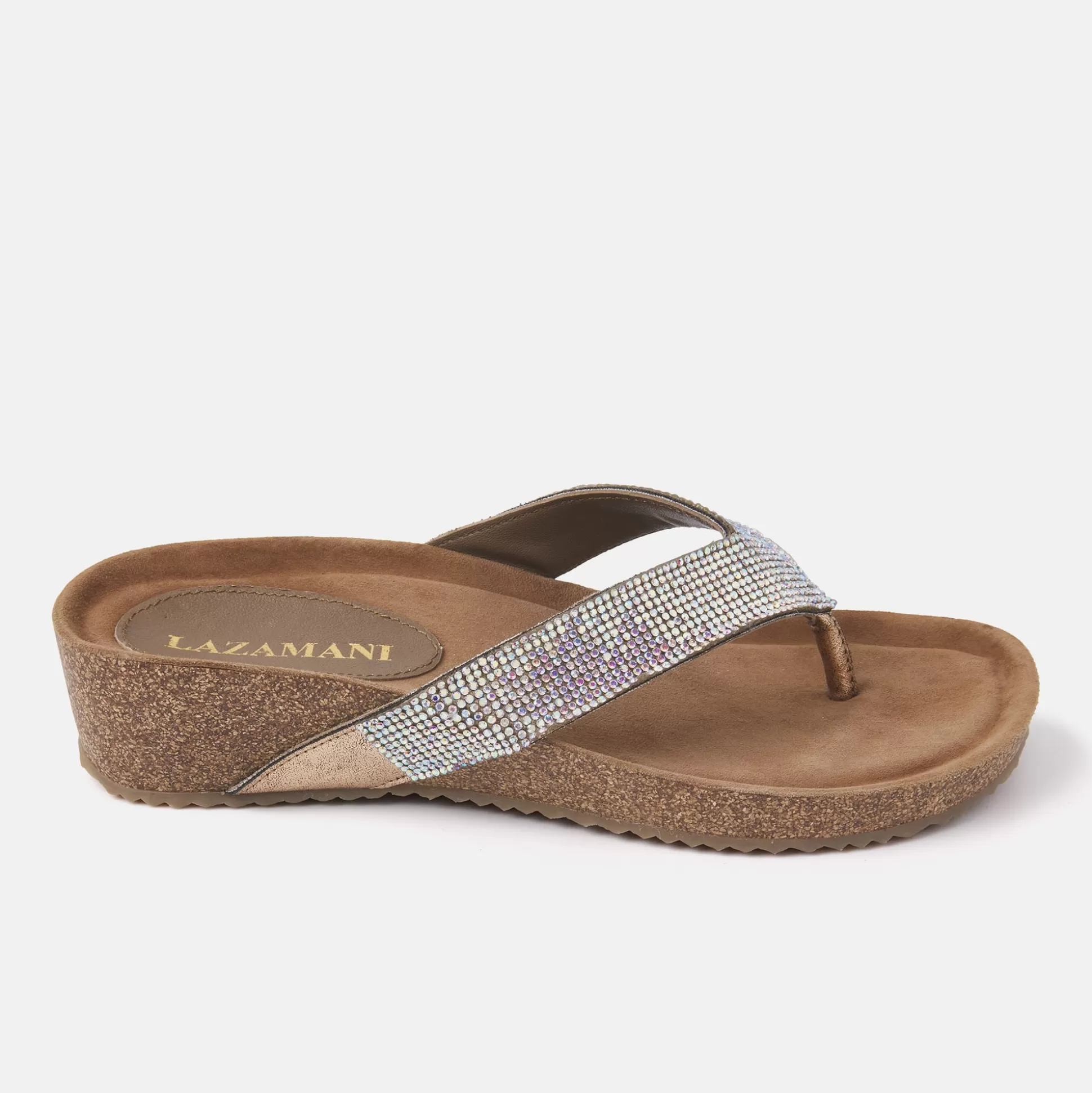 Vrouw Lazamani Dames Slippers 75.809 Rainbow