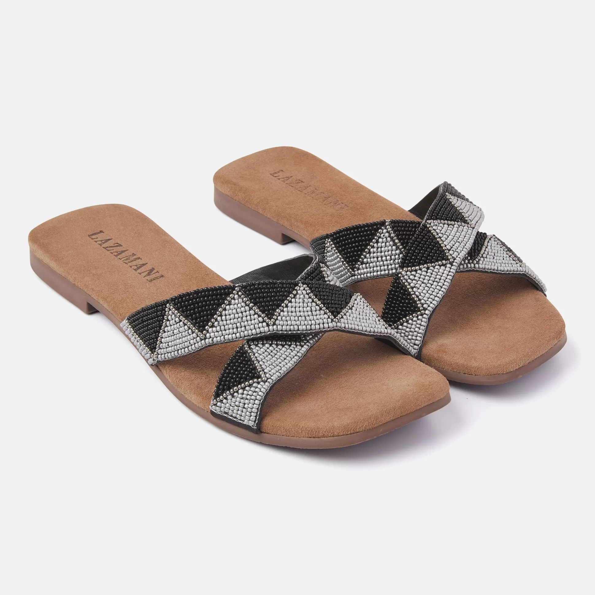 Vrouw Lazamani Dames Slippers 75.818 Black
