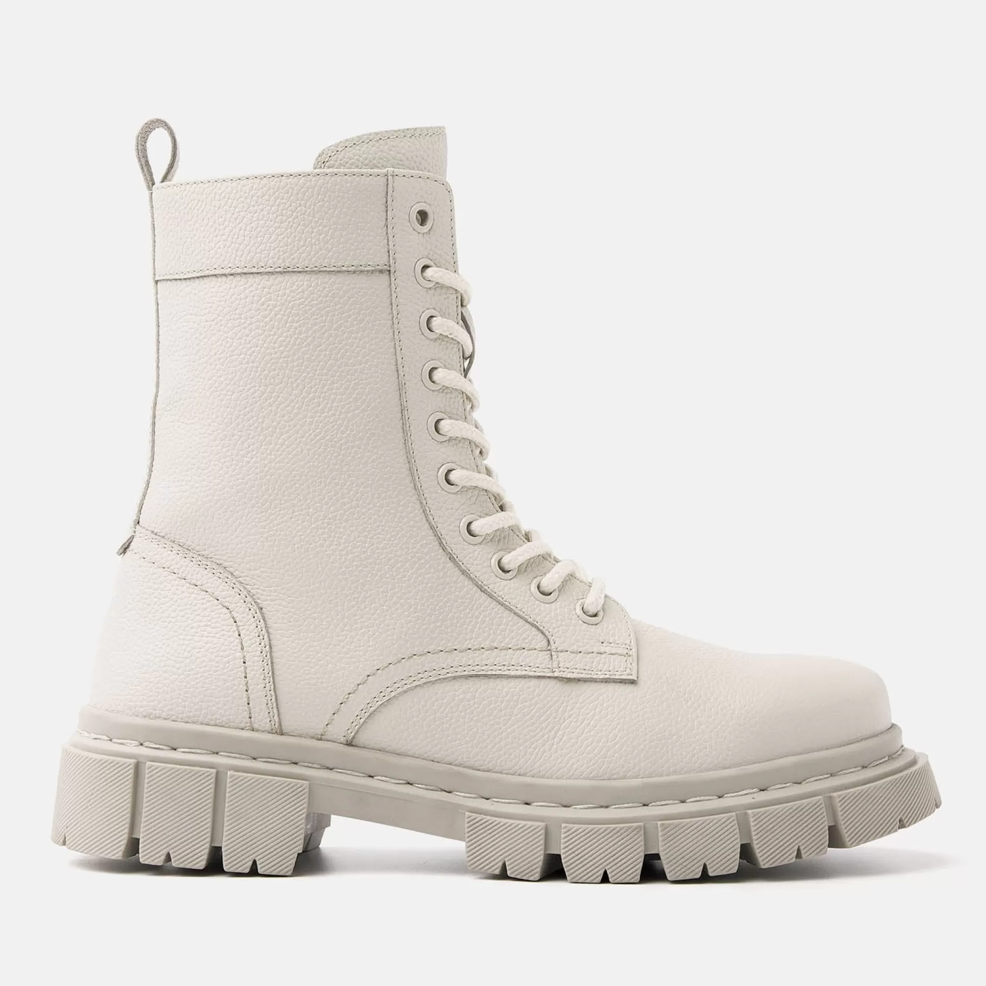 Vrouw Lazamani Dames Veterboots 53.592 Off-White