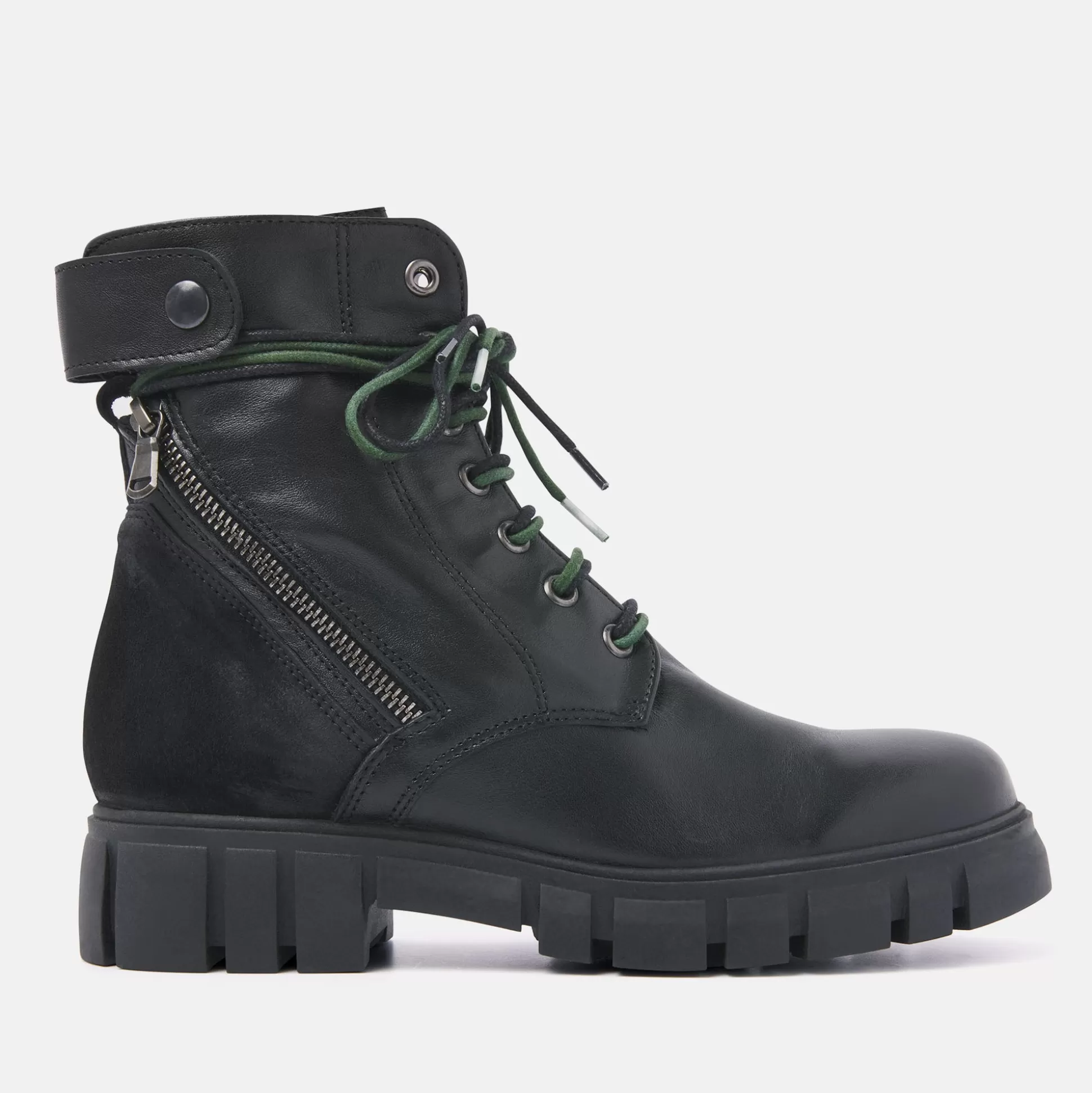 Vrouw Lazamani Dames Veterboots 74.469 Black