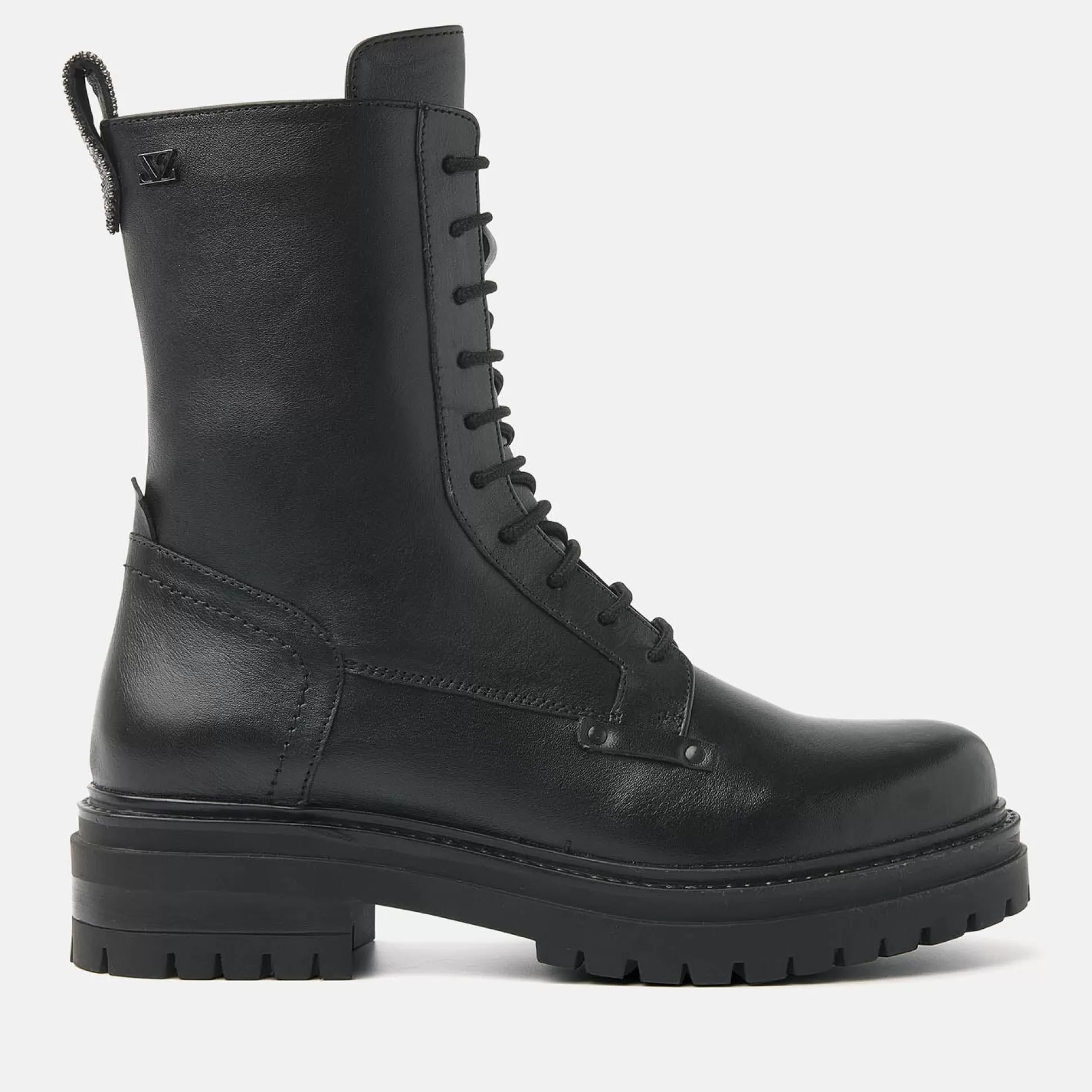 Vrouw Lazamani Dames Veterboots 85.629 Black