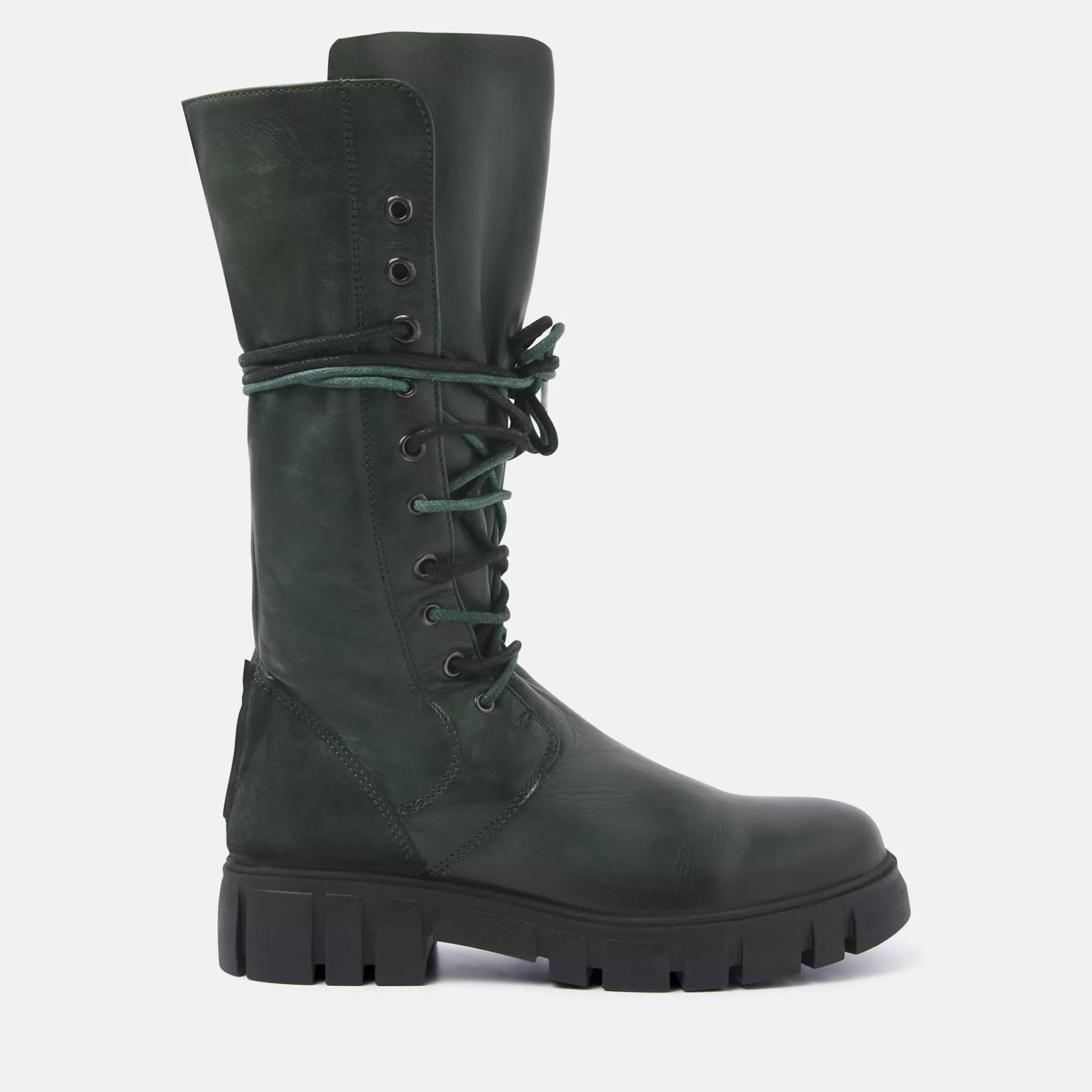 Vrouw Lazamani Dames Veterlaarzen 74.467 Army