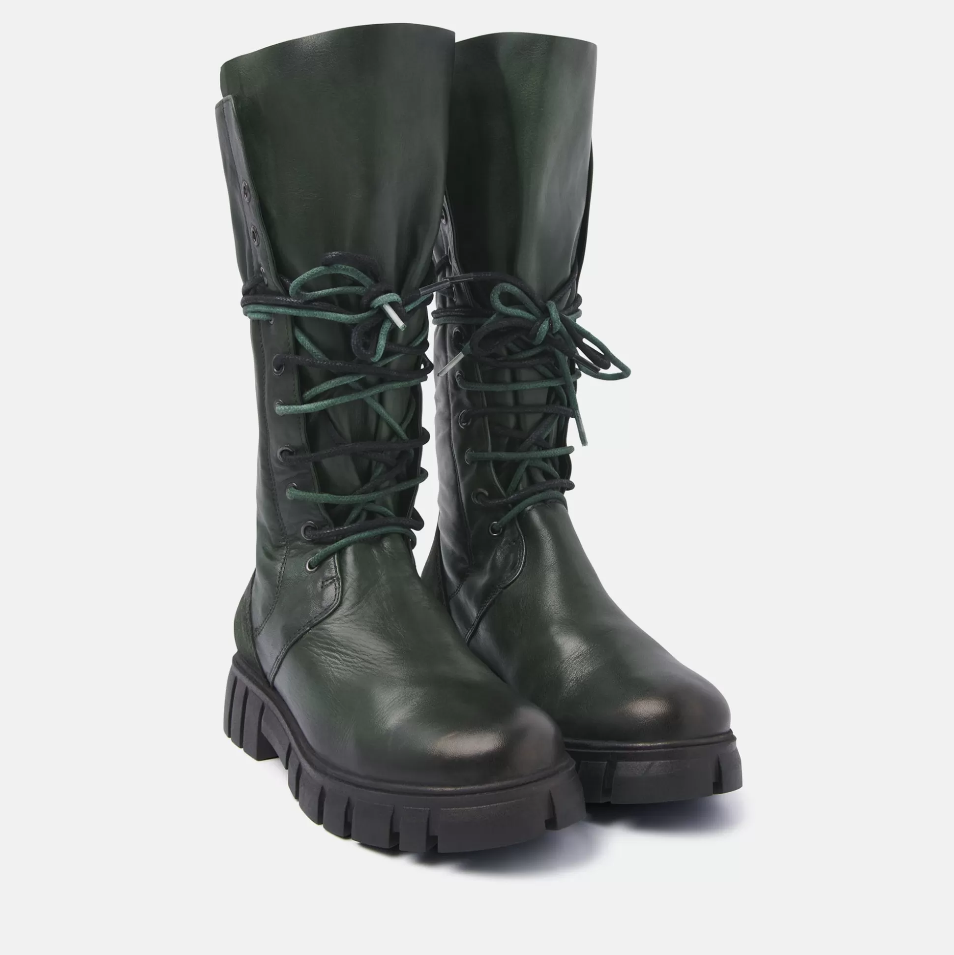 Vrouw Lazamani Dames Veterlaarzen 74.467 Army
